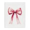 Stupell Industries Delicate Pink Bow Canvas Wall Art Design by Amanda Greenwood